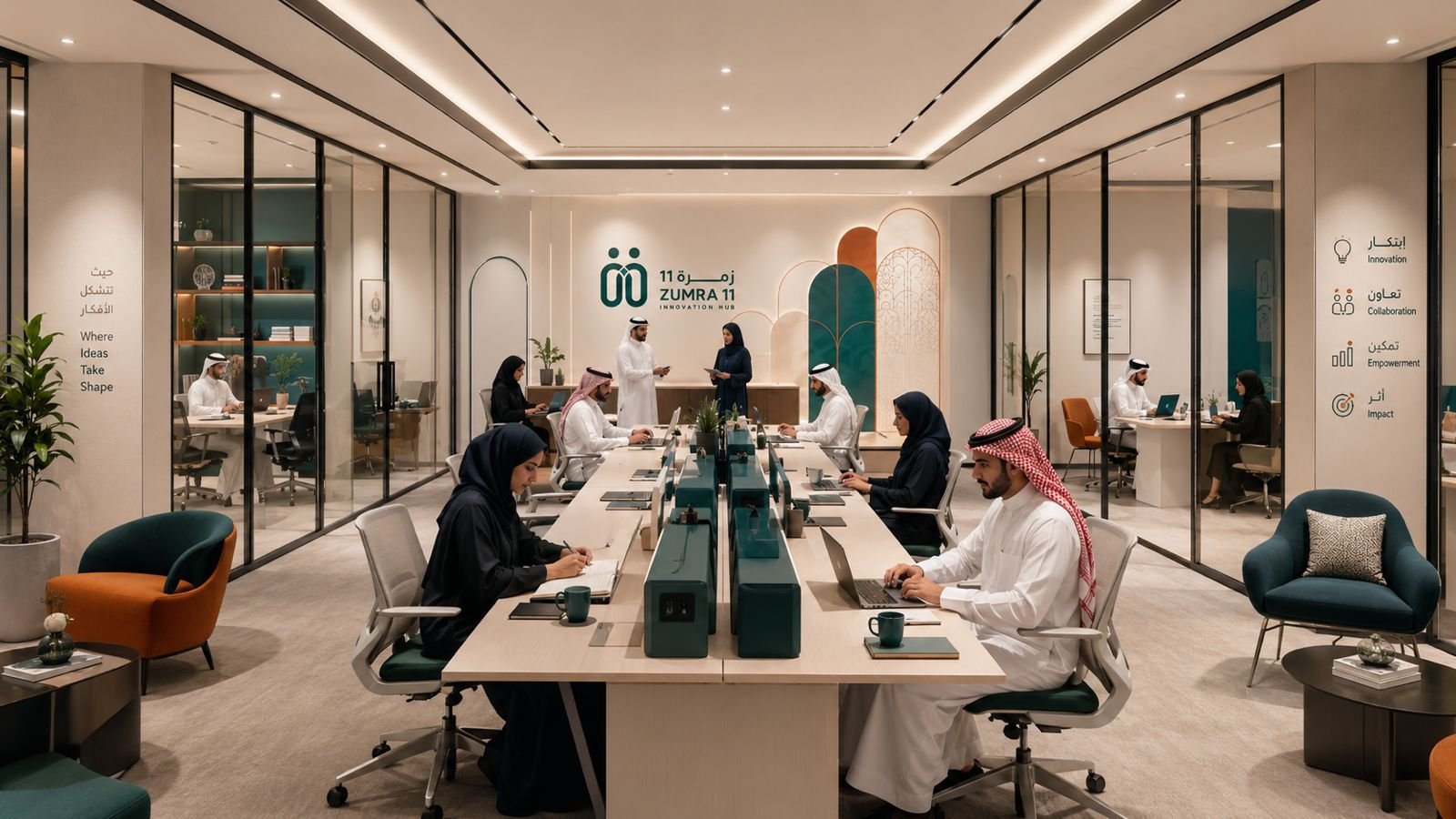 مساحات العمل المشتركة